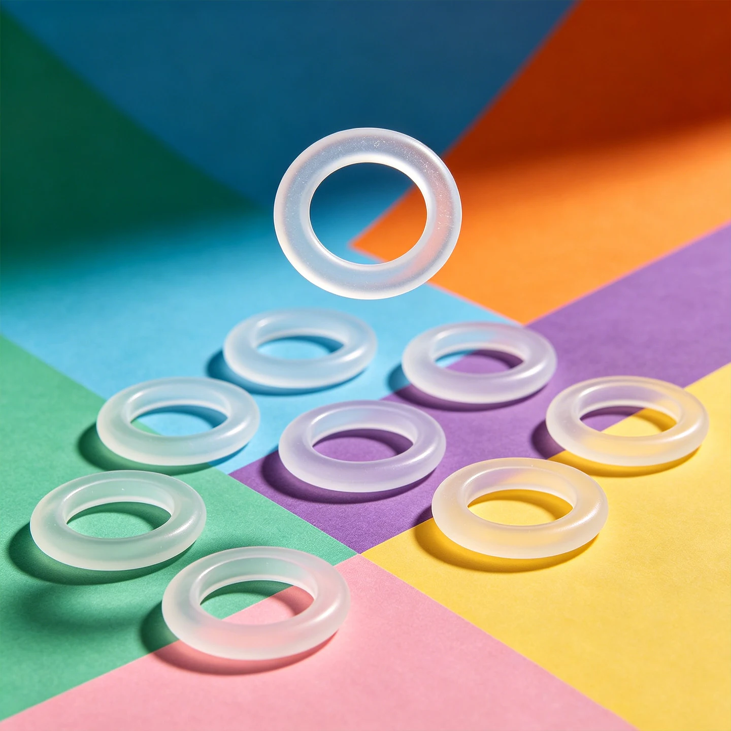 CS3.1mm OD55-230 O-Rings EPDM NBR VMQ FKM Silicone Fluorine Rubber Seals multi-material Rubber Washer Gasket Industrial Sealing