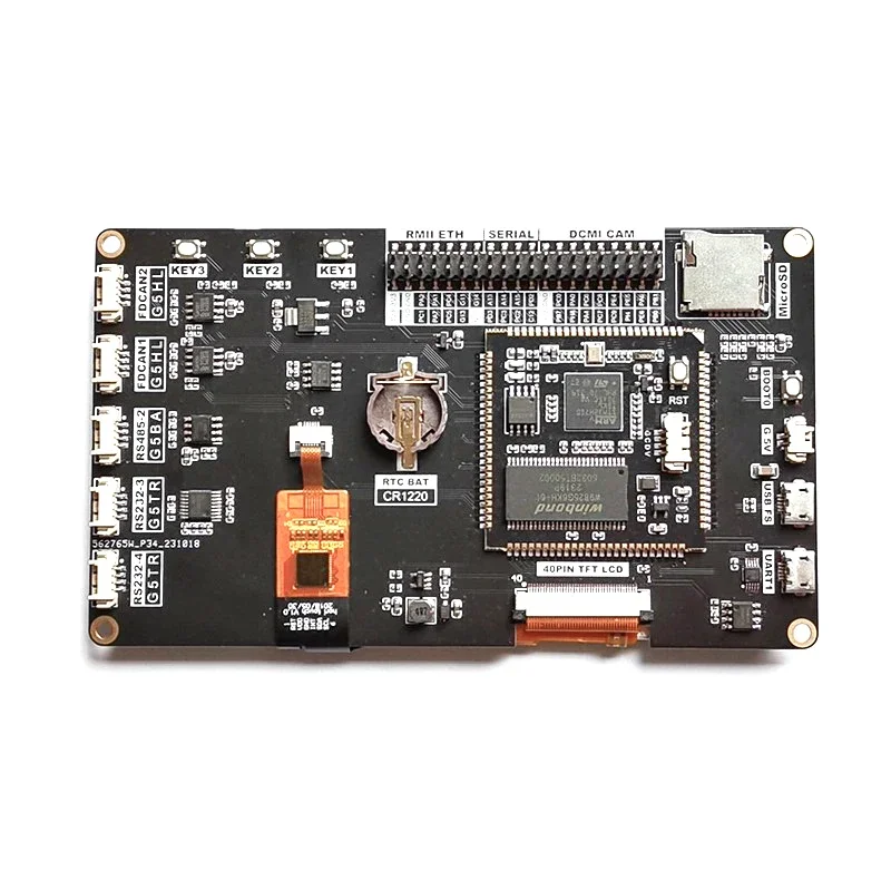 Imagem -02 - Placa do Núcleo Stm32h7 Stm32h750ibk6 Desenvolvimento Stm32h7 Placa Mínima do Sistema