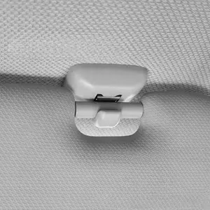 CLIP NỘI THẤT Tầm nhìn Sun Sun, Hook Hook, Audi A1, A3, S3, A4, S4, Allroad, A5, S5, Q3, Q5, 8U0857562A, Grey, 2PCS 6 Cố định bán hàng chính Audi A4 - №2