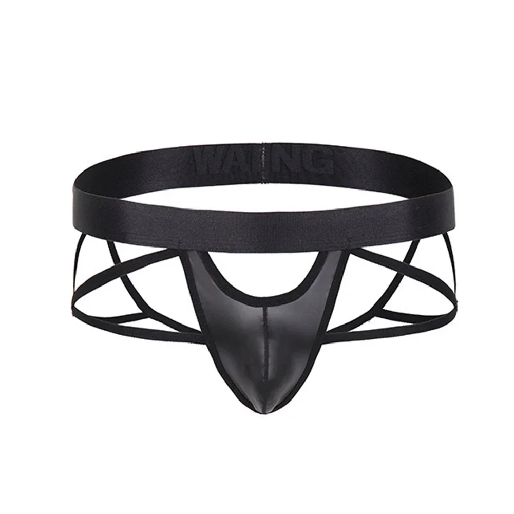 Celana dalam pria seksi, pakaian dalam pendek Jockstrap Hollow Out