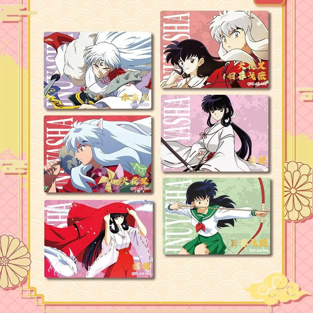 Genuine Inuyasha Collection Cards for Kids Magical Adventure Anime Highly Popular Characters SSP AR PR Limited Cards Gifts