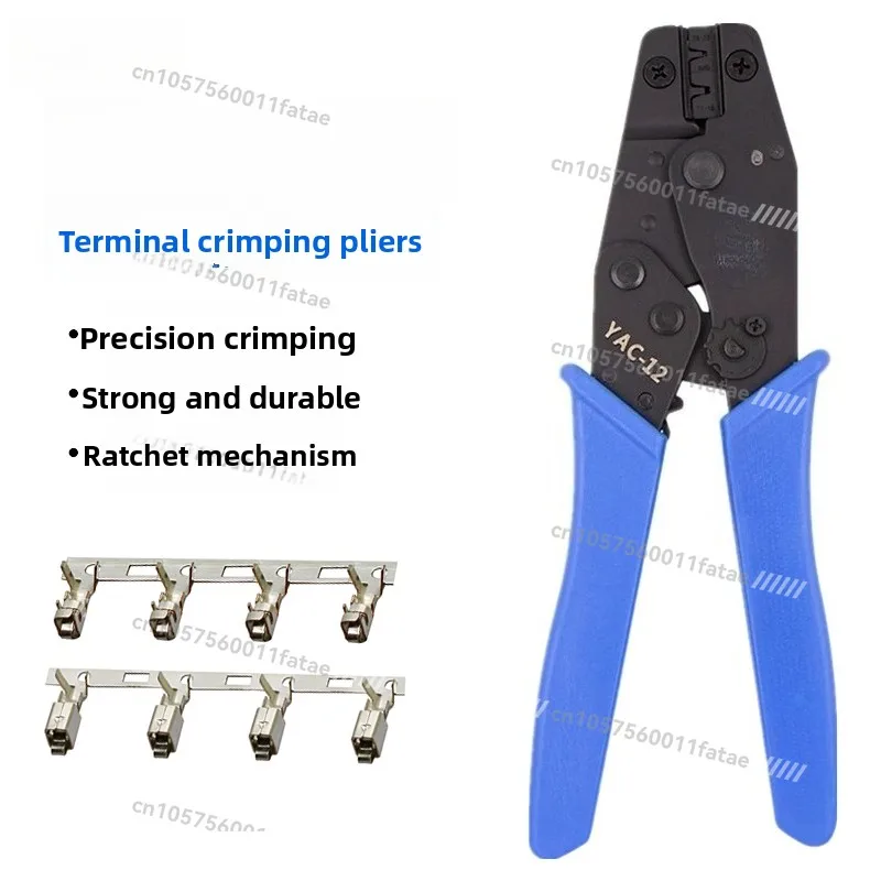 

Terminal Crimping Pliers High Strength Computer Terminal Wire Crimper Tool for Secure Connections
