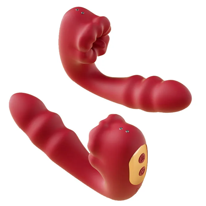 Women's Rose Vibrator USB Rechargeable G-spot Vibrator Clitoral Sucking Licking Intense Pleasure Sex Toy For Women
