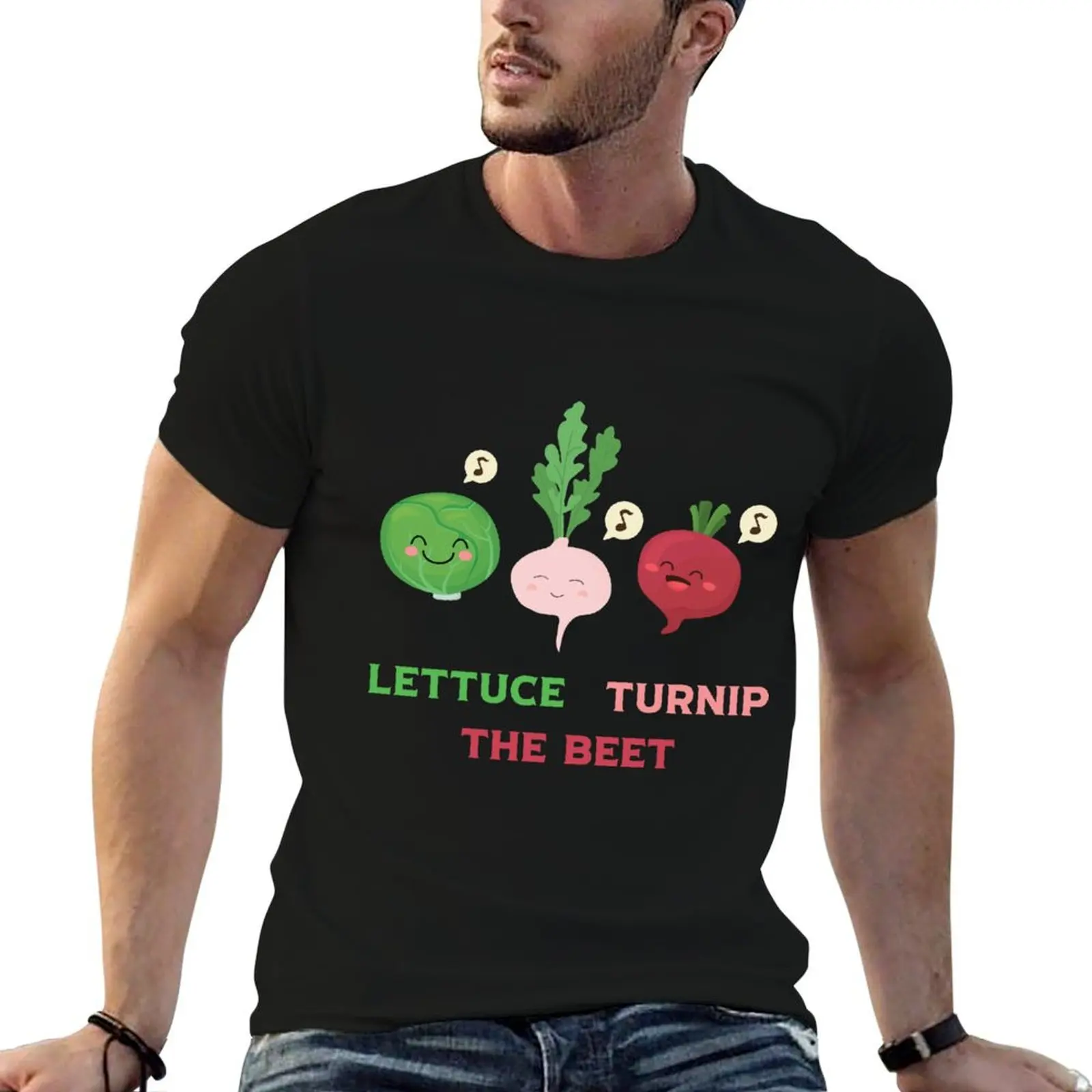 

Lettuce Turnip The Beet T-Shirt customs design your own graphic tee shirt hippie clothes vintage t shirt men