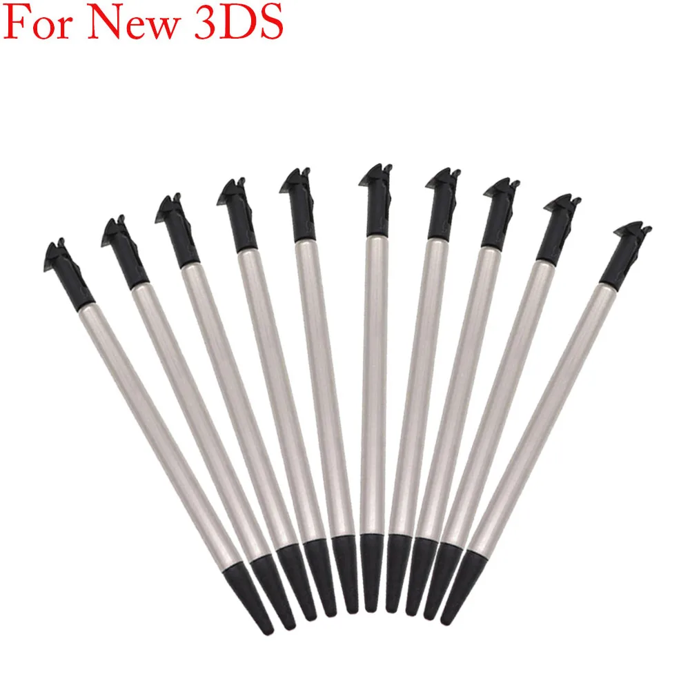 10PCS Metal Telescopic Stylus Plastic Stylus Touch Screen Pen for 2DS 3DS New 2DS LL XL New 3DS XL LL For NDSL NDSi image 6