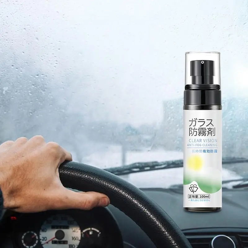 

For RV Anti Fog Spray For Windshield Invisible Car Windshield Defogger Cleaner Car Window Cleaner Car Glass Defogger Cleaning