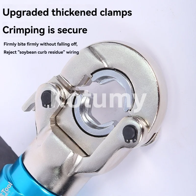 Electric Hydraulic Pliers, Lithium Battery Handheld Cable Crimping Tool with Strong Torque & Long Battery Life - view 4