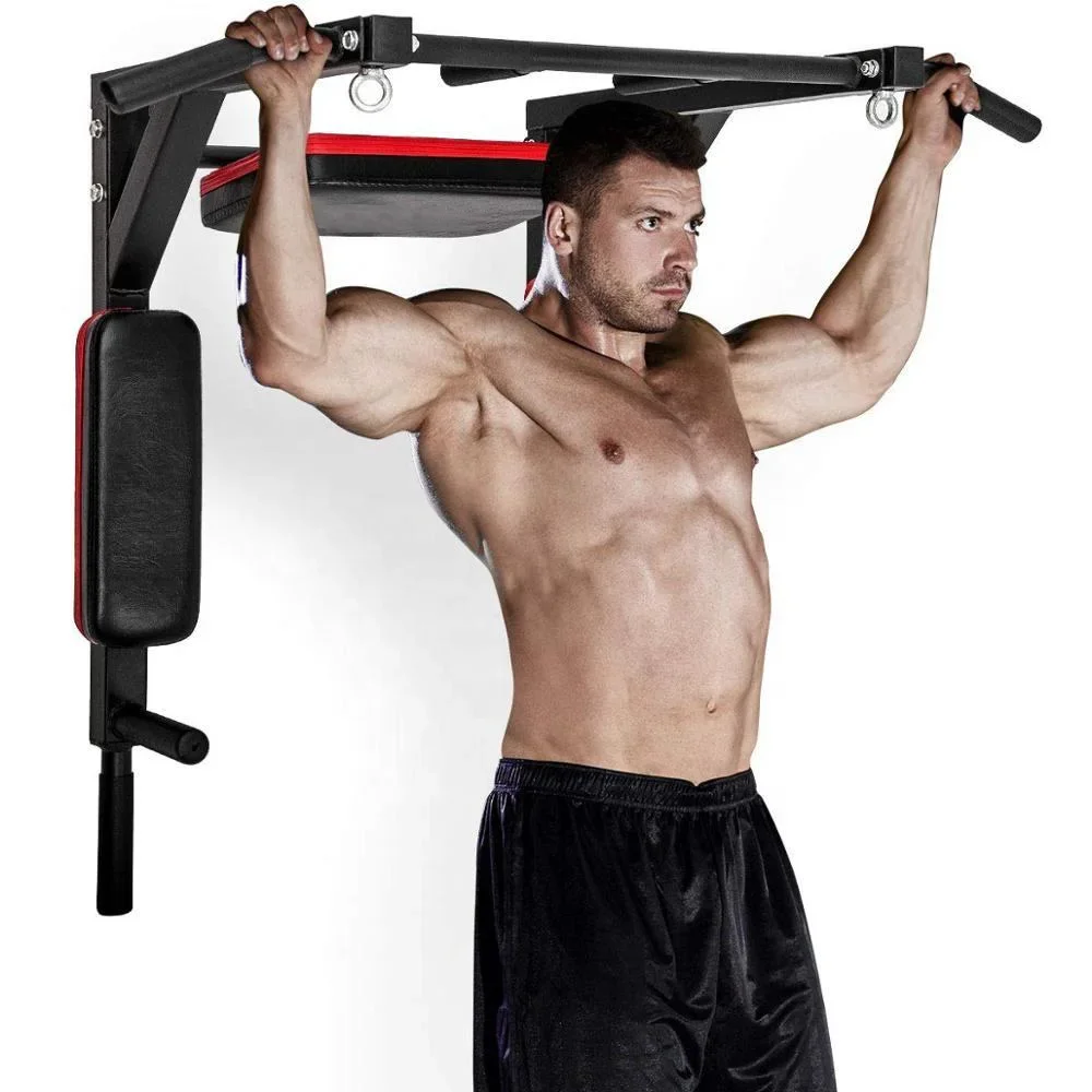 Multi-Grip Pull-Up Bar,Sports Wall Mounted,Home Gym Strength Training