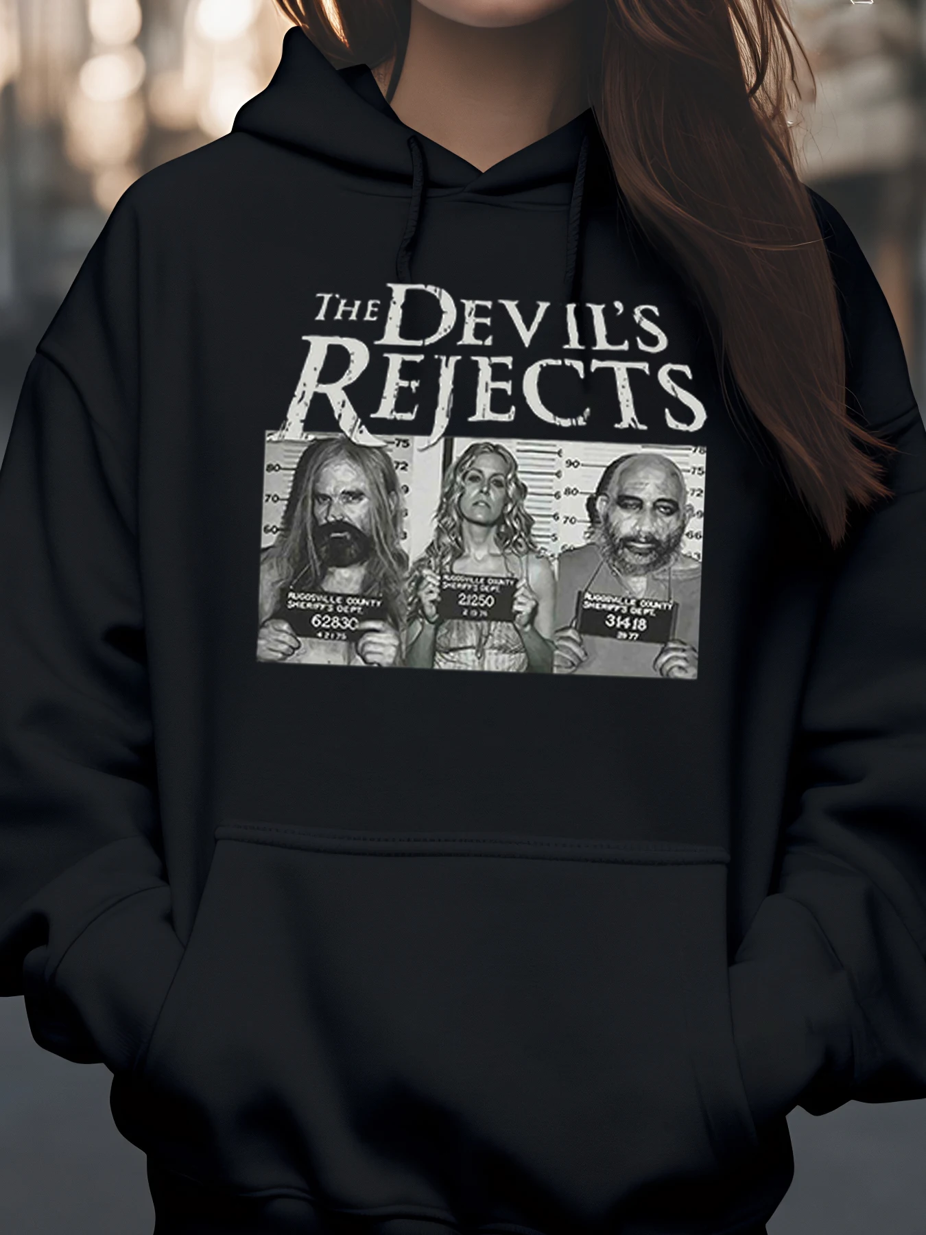 

Дьяволы отновит фильма Mugshot с принтом, толстовка на Хэллоуин, костюм унисекс, уличная одежда