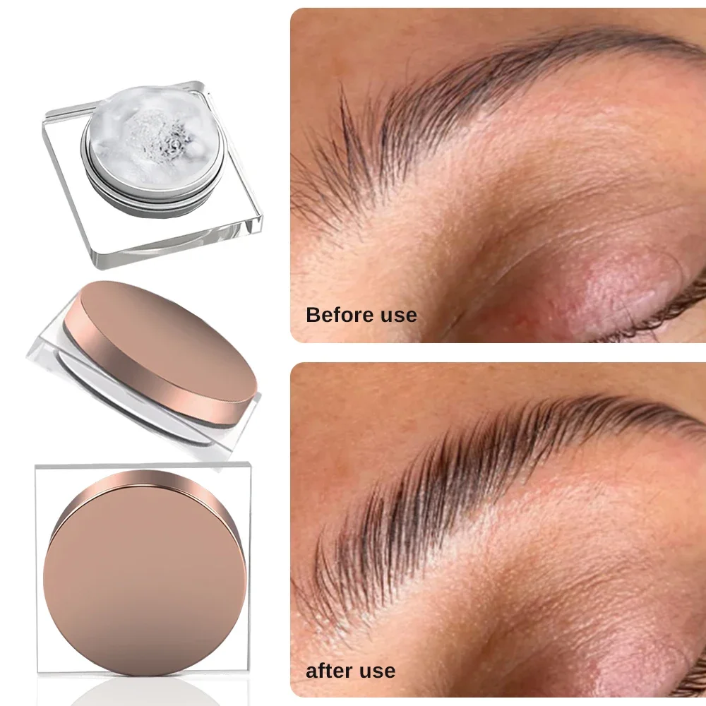 

Custom Logo Brow Shaping Soap Wholesale Thick Refreshing Clear Quick-drying Amino Acid Wild Eyebrow Wax Private Label Makeup
