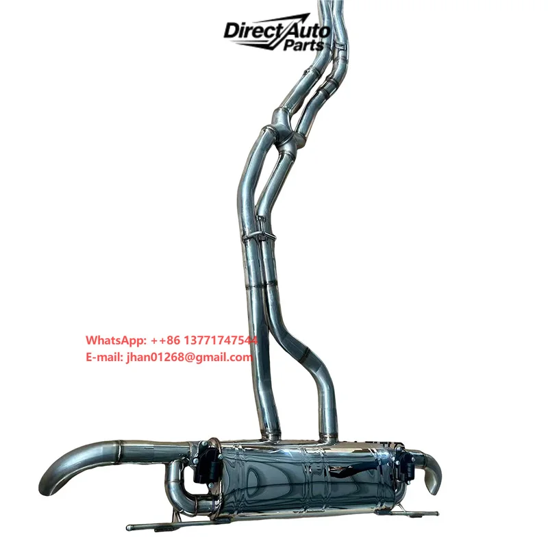 High-performance Sports Car Stainless Steel Exhaust Rear Section for SQ5 3.0T Model Exhaust Catback Pipe