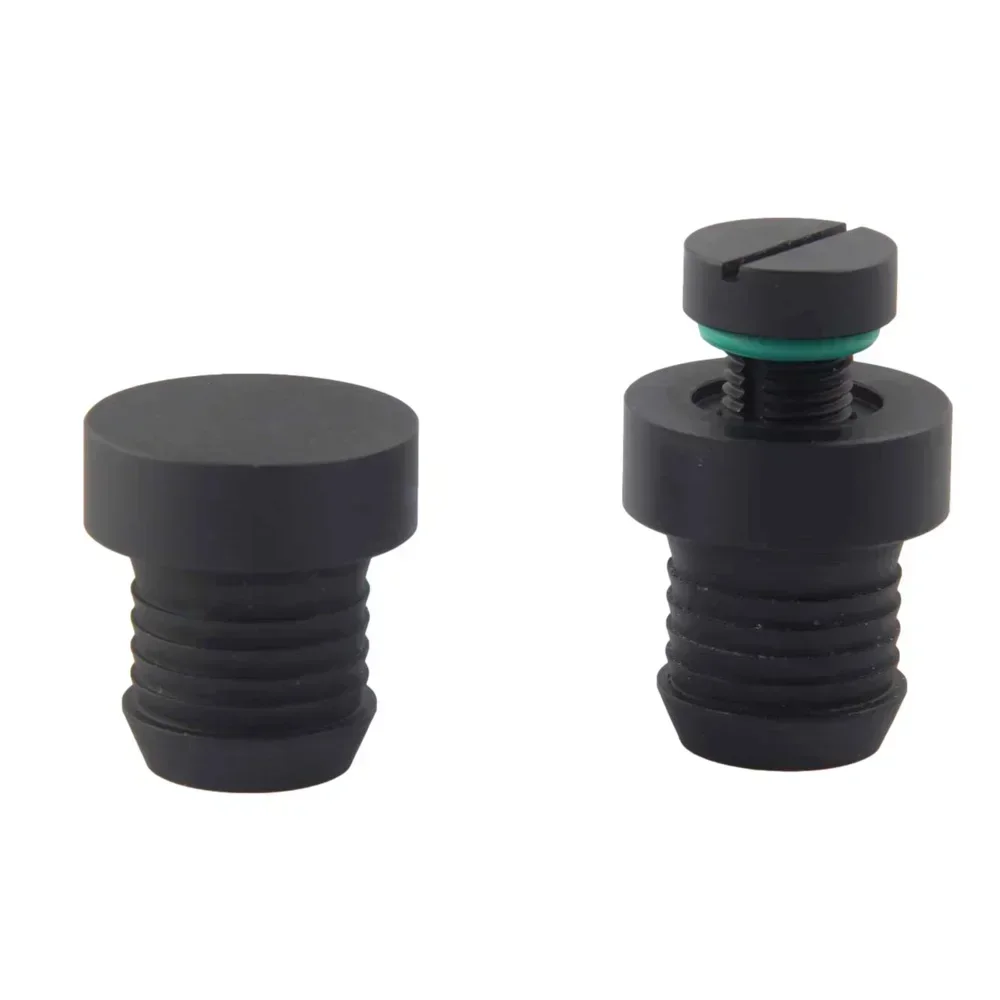 Black adaptor fitting Plugs Cooler Thermostat Bungs For BMW E46 318d 320d 330d 330xd 320cd 318td 320td