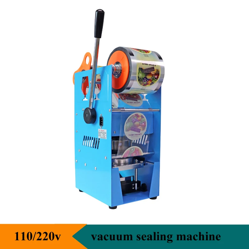 

110v/220v 300w Soy Milk Coffee Juice Cup Sealer Milk Tea Seal Machine Boba Tea Machine Manual Cup Sealing Equipment 13kg