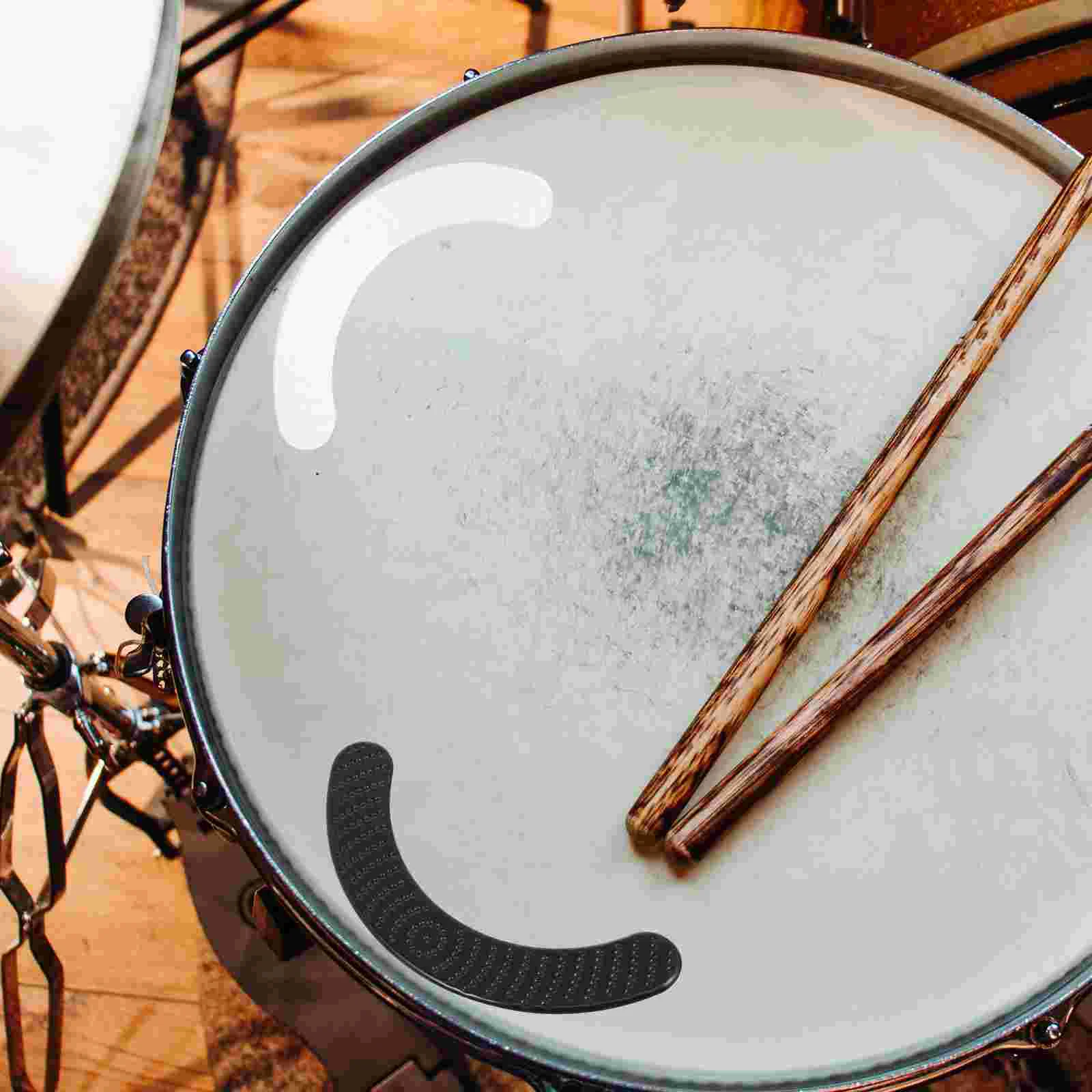 

2Pcs Drum Dampeners Silicone Adhesive Silencers Dampening Gel Pads Accessories High Viscosity Reusable Lasting Perfect