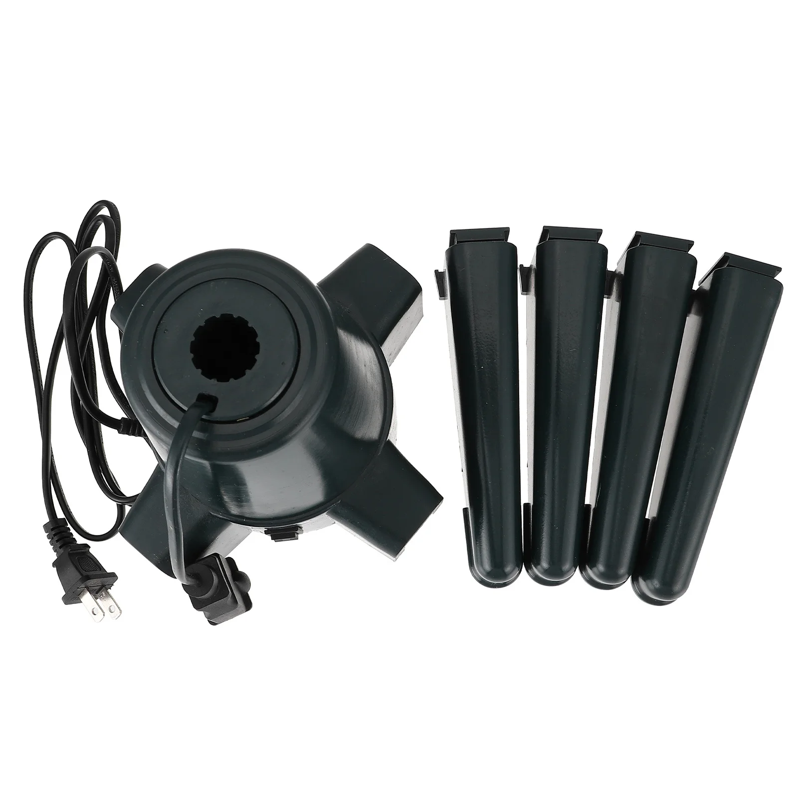 

1Pcs Electric Christmas Tree Base Rotatable Tree Stand Stable Non-Slip Support for Displaying Decorated Trees Us Plug