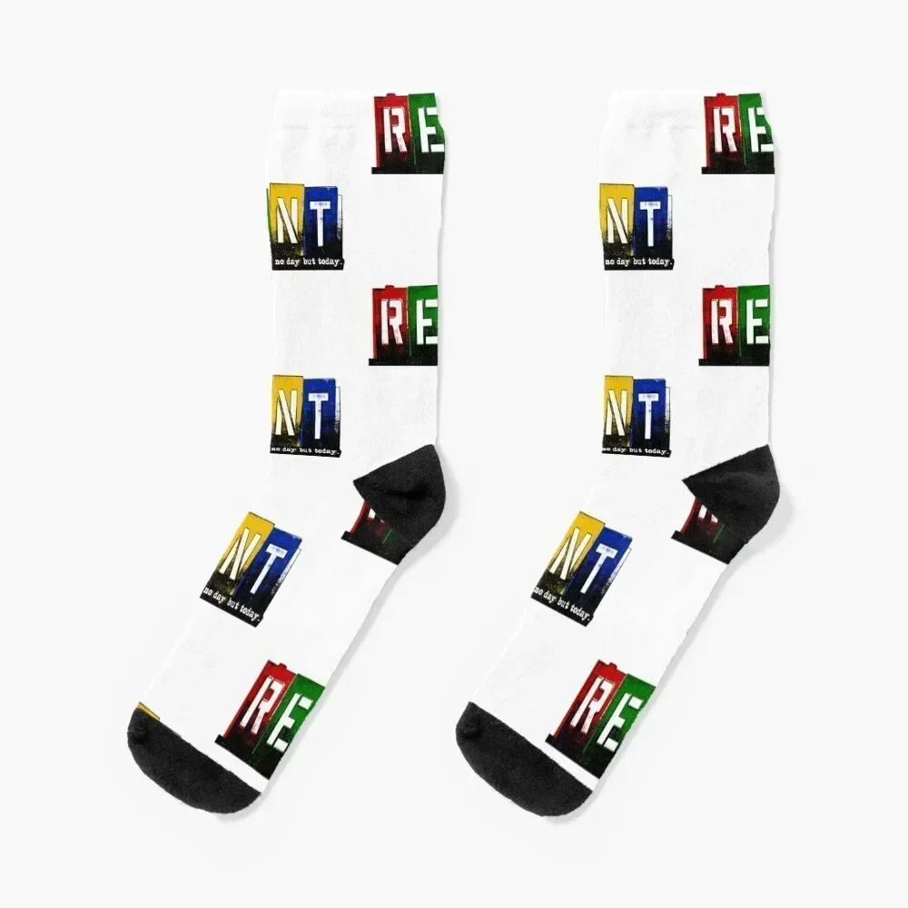RENT no day but today Socks Stockings compression kids Toe sports winter thermal Men's Socks Luxury Women's