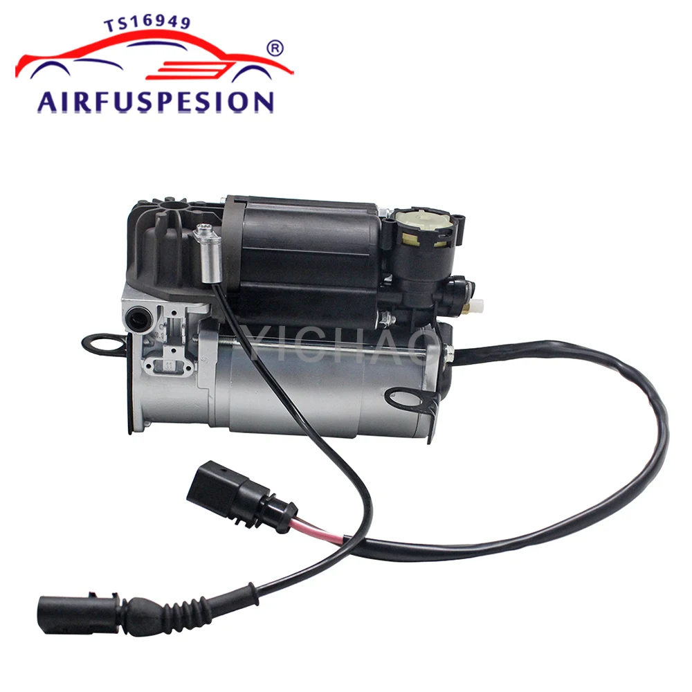 

For Audi A6 C5 Allroad 4B Quattro RS6 1997-2005 Air Suspension Compressor Pump with Temperature Sensor Line 4Z7616007 4Z7616007A