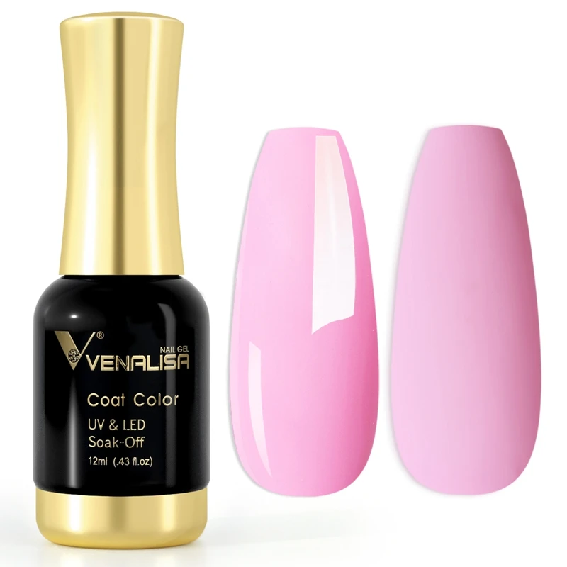 Venalisa Nagel-Gel-Nagellack, 12 ml, glitzernder, platinfarbener Gel-Nagellack, Super-Textur, Soak Off UV-LED, vollständige Abdeckung, Gel-Nagellack