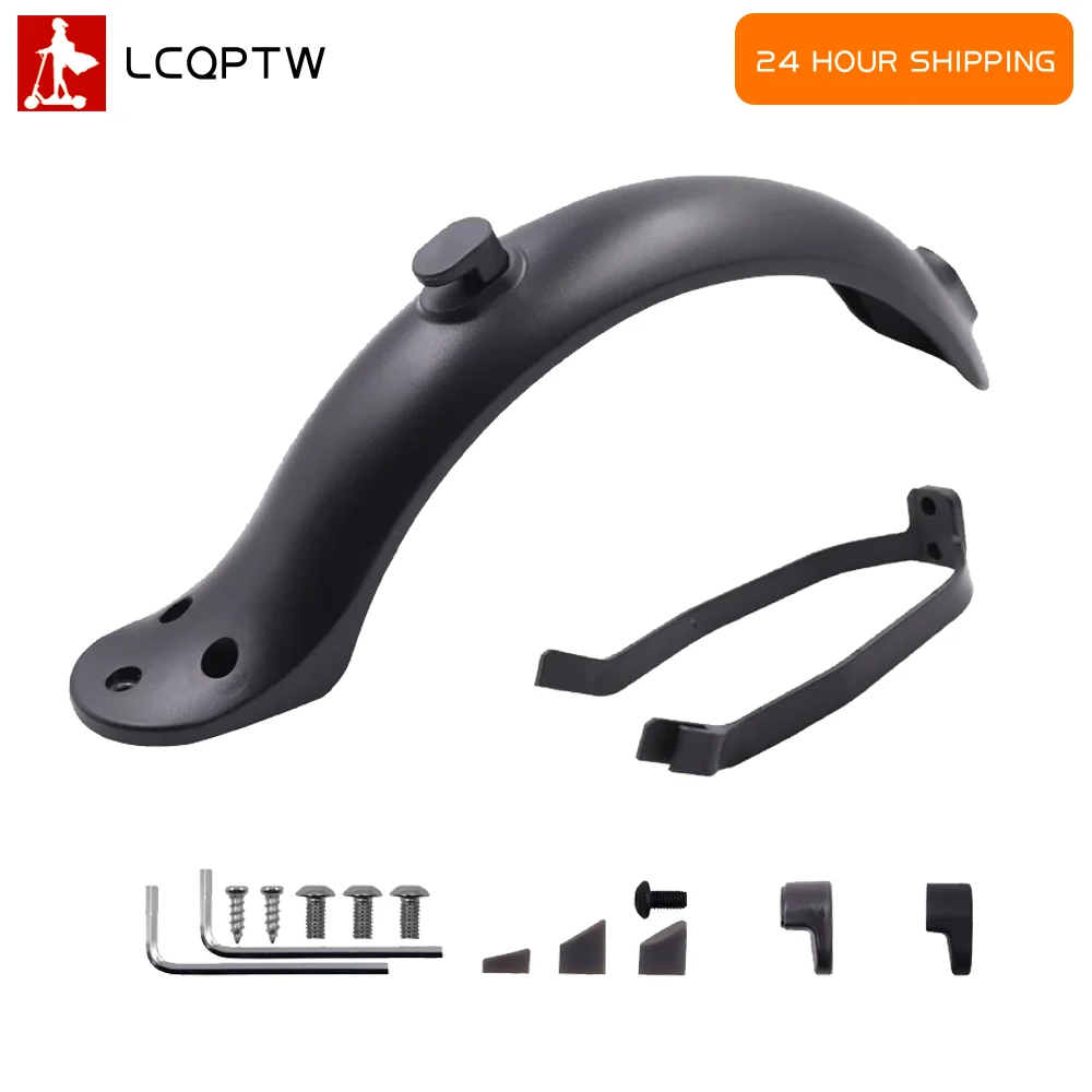 Electric Scooter Mudguard Splash Fender for Xiaomi Mijia M365 Pro M187 Scooter Tire with Screws Back Guard Scooter Parts Durable