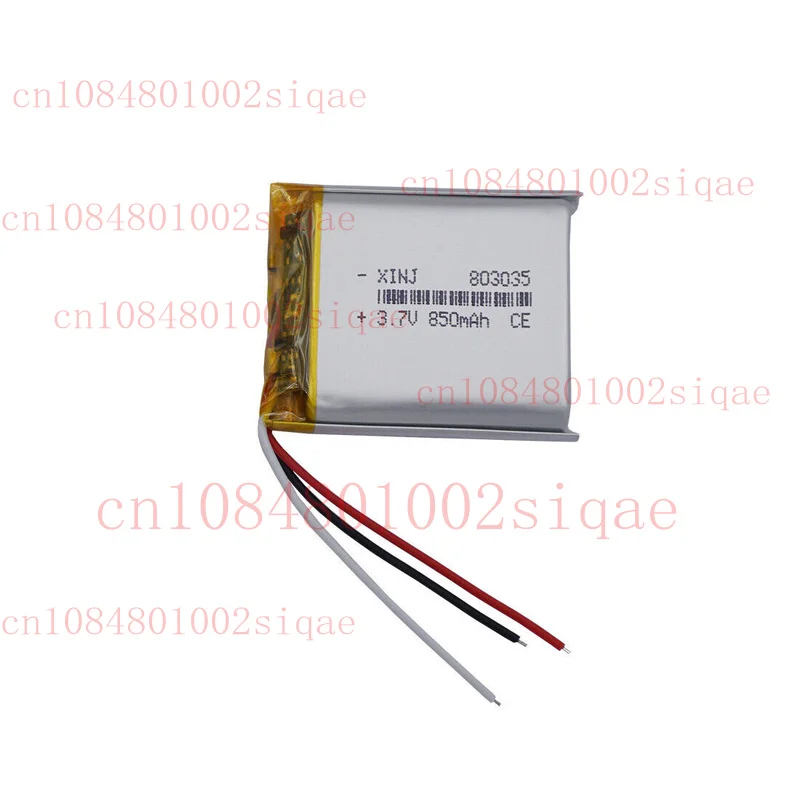 3.7V 850Mah 3.14Wh …