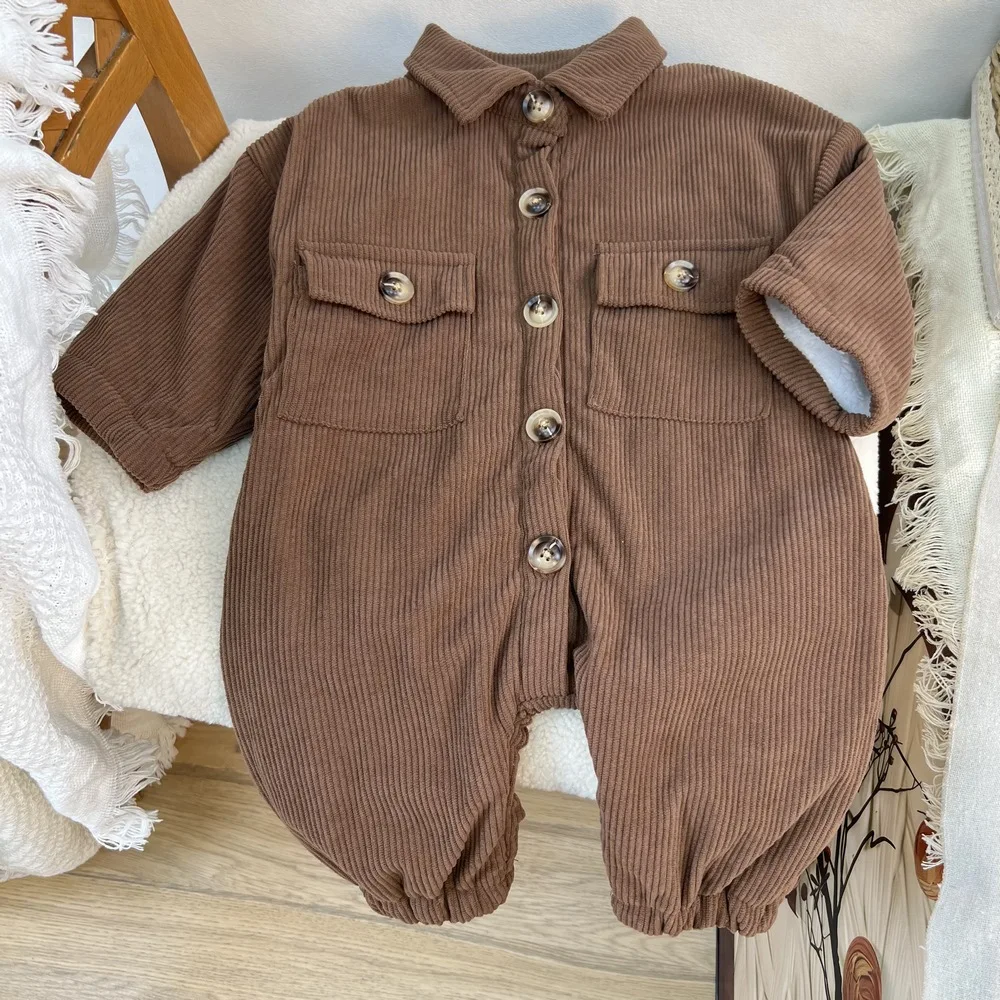 الوليد سروال قصير السروال القصير 2025 الخريف الشتاء جديد الكورية المألوف بلون الدافئة ارتداءها الرضع بنين بنات ملابس كاجوال