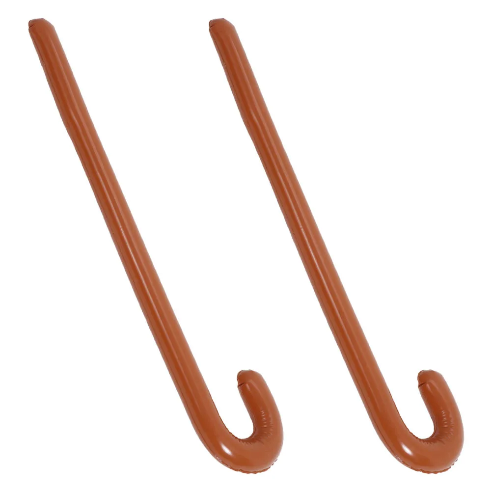 

2 шт. надувной воздушный шар-трость, украшение на Хэллоуин, забавный реквизит для костылей для вечеринок и выступлений, надувной воздушный шар, игрушки