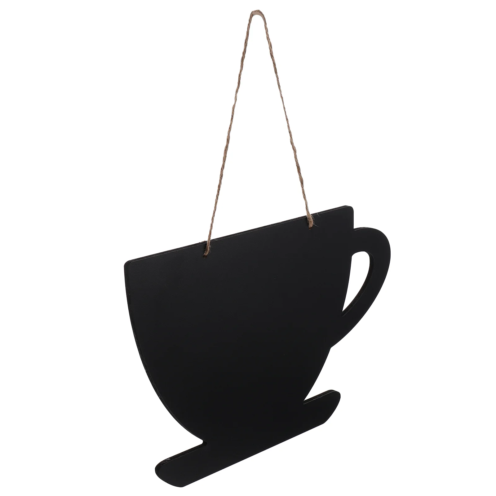 

Coffee Blackboard Hanging Message Boards Modeling Restaurant Chalkboards Wooden Decoration Shop