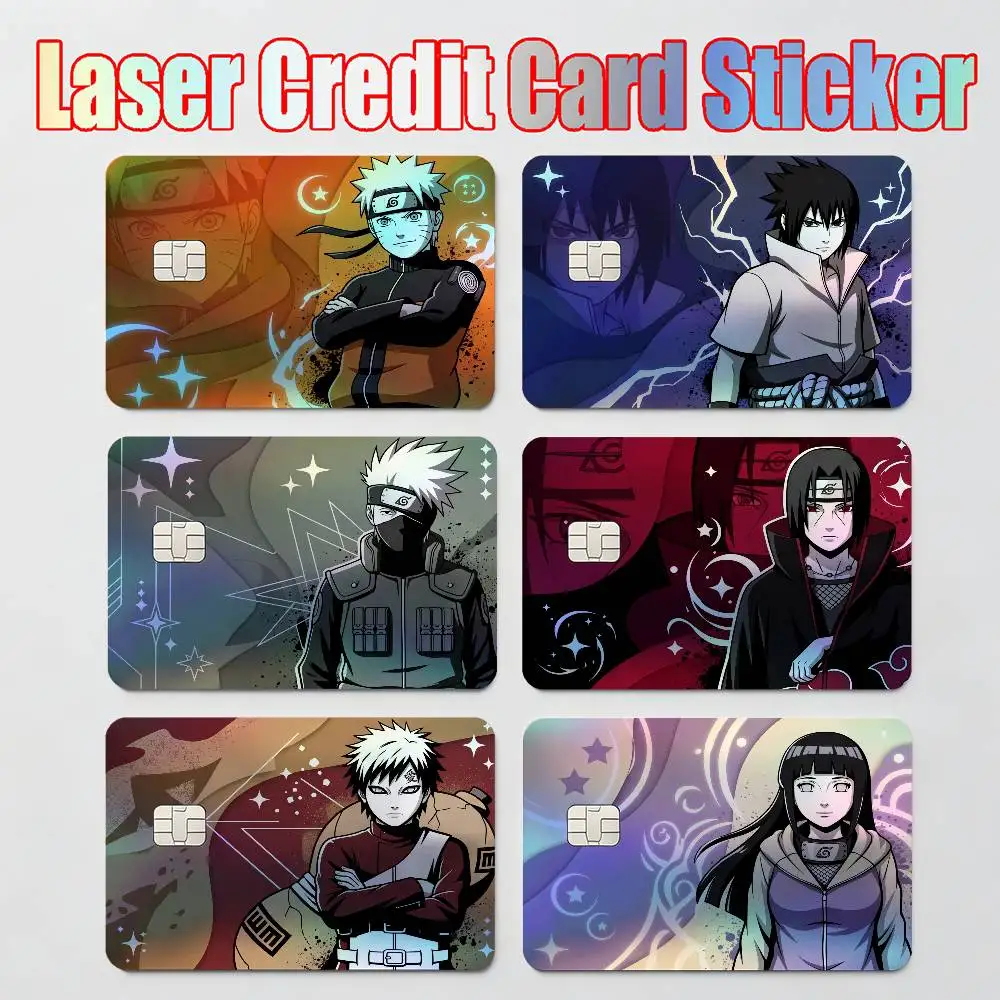

MOTO STICKERS DRAGON BALL SON GOKU Prince Vegeta Laser Reflective Card Skin Sticker For Debit Credit Card