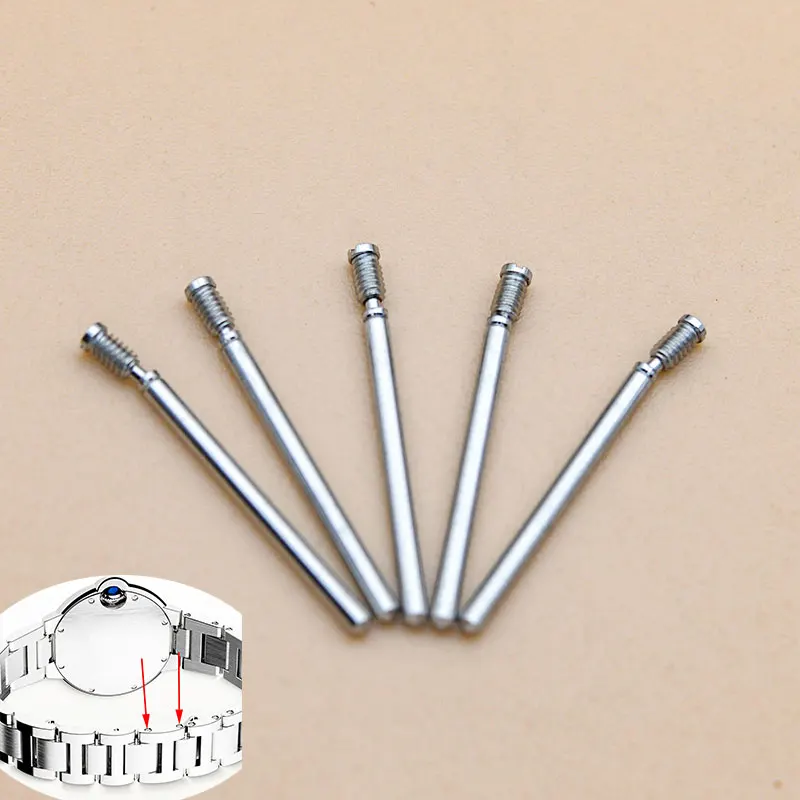 Shaking Head Screw Tube For BALLON BLEU DE Car ti er Men\'s Watch Band Bracelet Parts Repair Tool Watchmaker Replacement Watch
