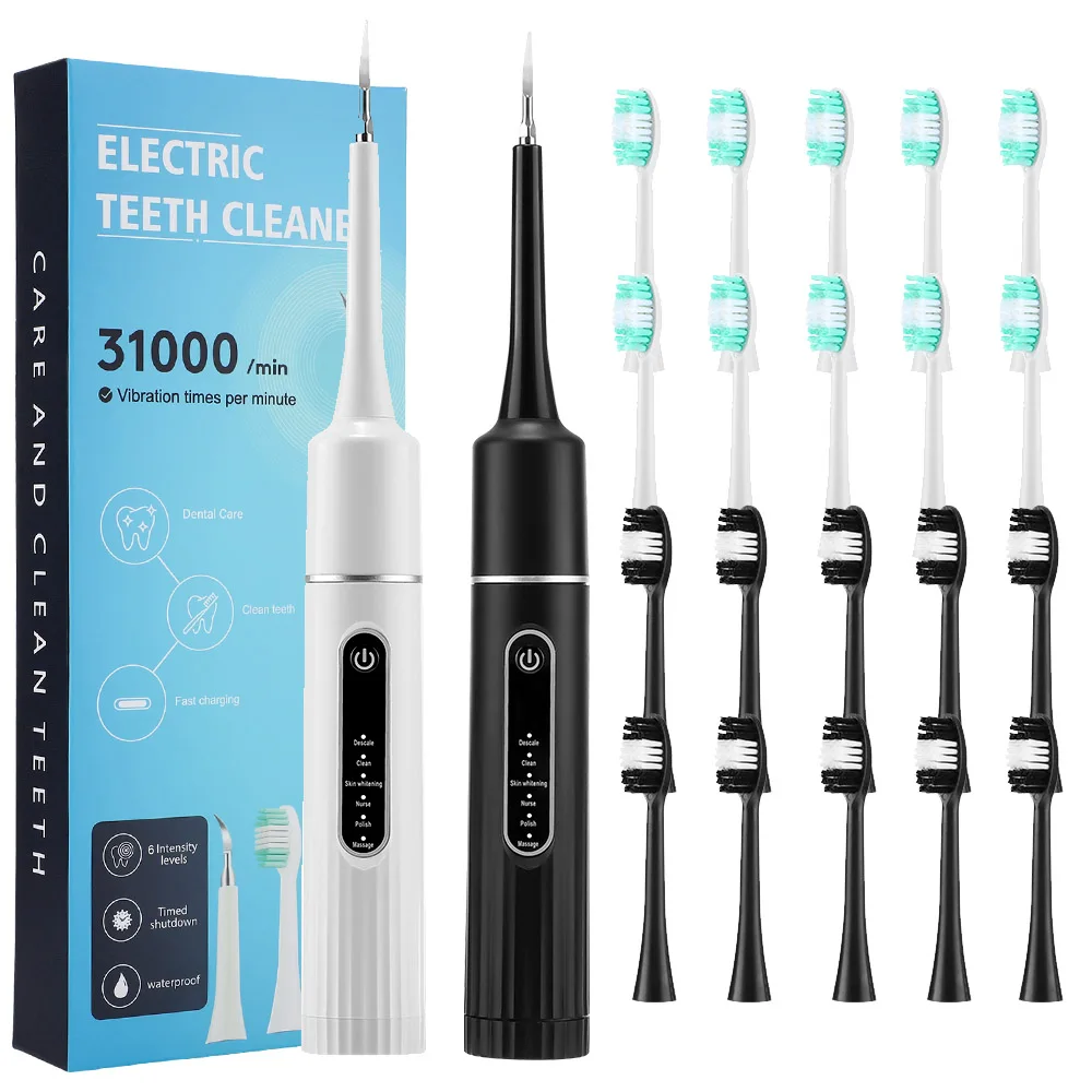 

Электрическая зубная щетка Sonic Dental Scaler, очиститель зубного налета, зубной налет, зубной камень, средство для удаления зубного камня, набор для чистки отбеливания зубов