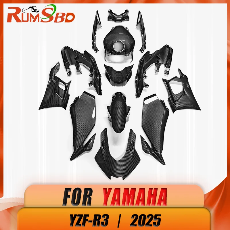 For YAMAHA YZF-R3 2025 New Motorcycle Full Fairing Injection Bodywork Cover Molding Kits Set - Custom Enhanced Riding