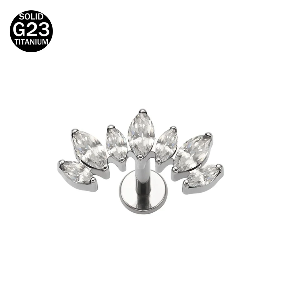 16G 18G F136 titânio marca nov - Body Jewelry Brands avaliação e preço