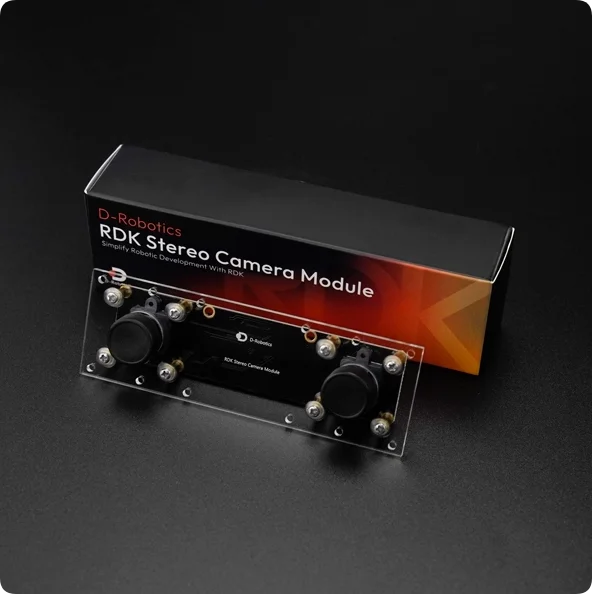 كاميرا عمق ستيريو لـ RDK X5 | أجهزة استشعار ملونة مزدوجة 200 واط | واجهة MIPI | 178 ° FOV | BPU الإدراك السريع للعمق #1