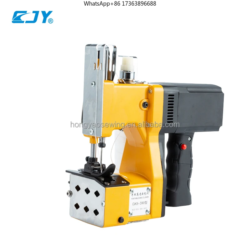 

GK9-390 Portable Handle Bag Closer Machine Sewing Machine Rice Bag Packaging Machine