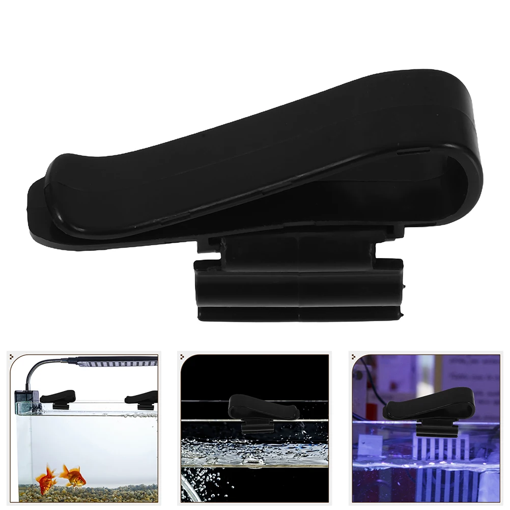

8 Pcs Water Pipe Fixing Clamp Fish Hanging Clips Holder Tank Drain Joints Aquarium Holding Abs Air Pump Accessories