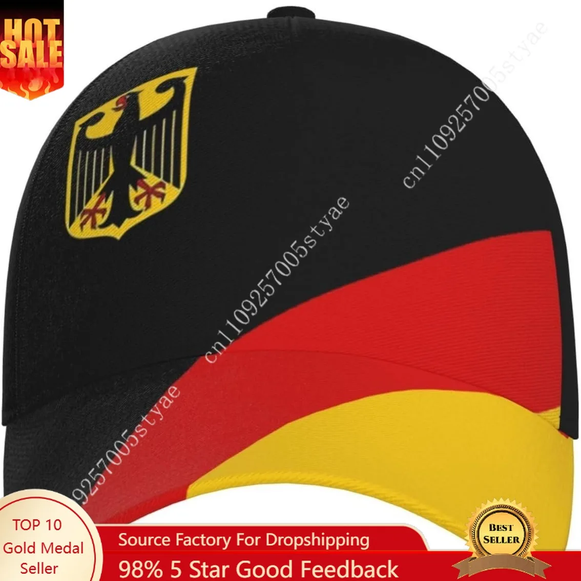 

German Germany Flag Hat Men Women High Quality Outdoor Cap Fashion Fisherman Caps Cool Fishing Hats Summer Beach Sun Hats