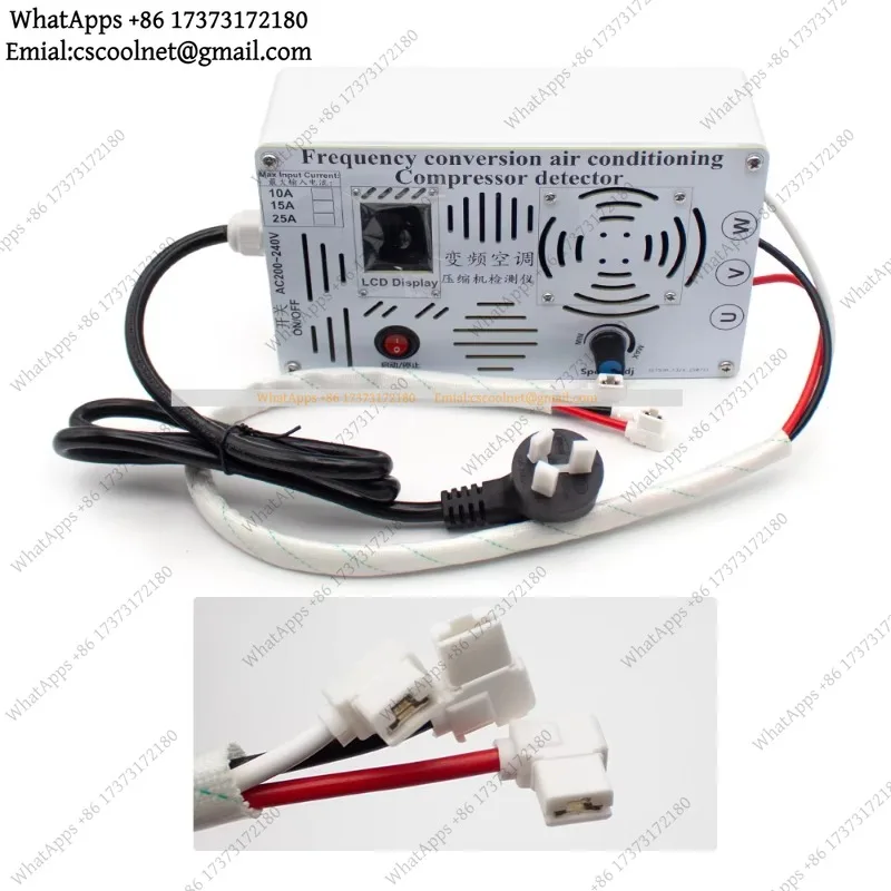 JS02 Variable Frequency Air Conditioner Compressor Tester Universal Maintenance Instrument Diagnostic Tool Testing Equipment
