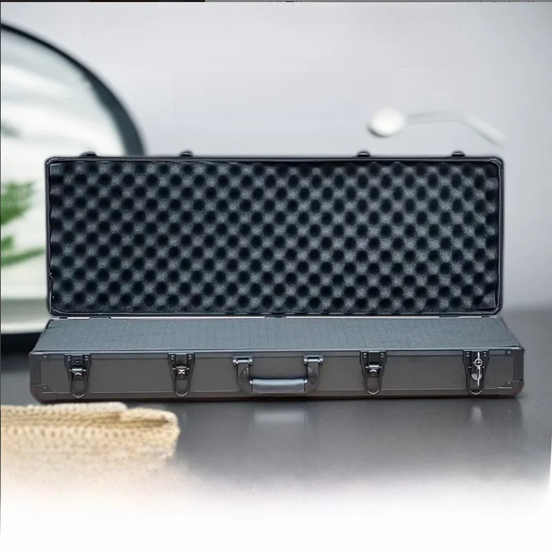 

Portable Aluminum Frame Tool Box Equipment Se Box Multifunctional Protective Device Storage Box Faionable Modern Sle