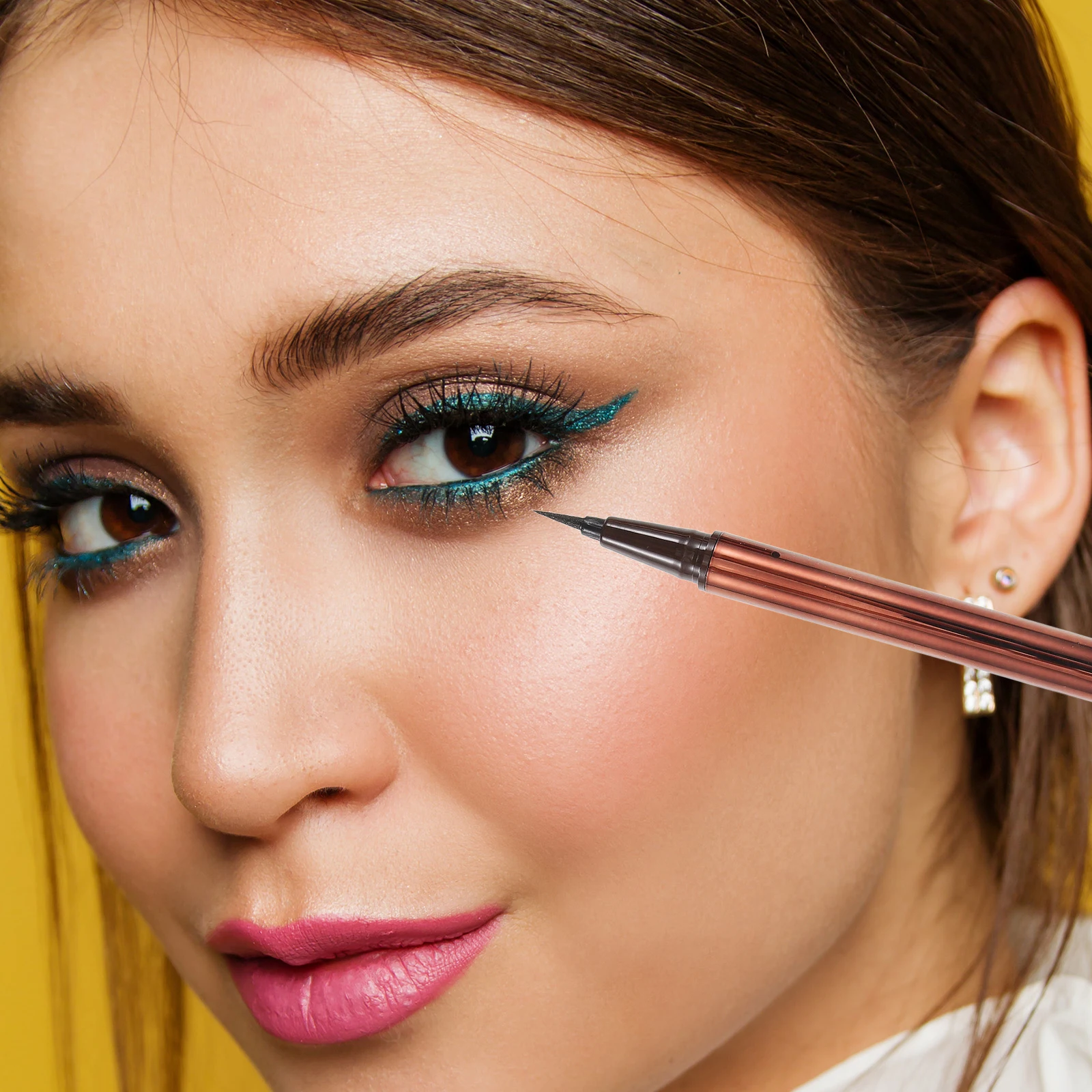 

Waterproof Eyeliner Liquid Pen Quick Dry No Smudge Eye Tool Female Supply TravelEyelinerDramaticNaturalLook