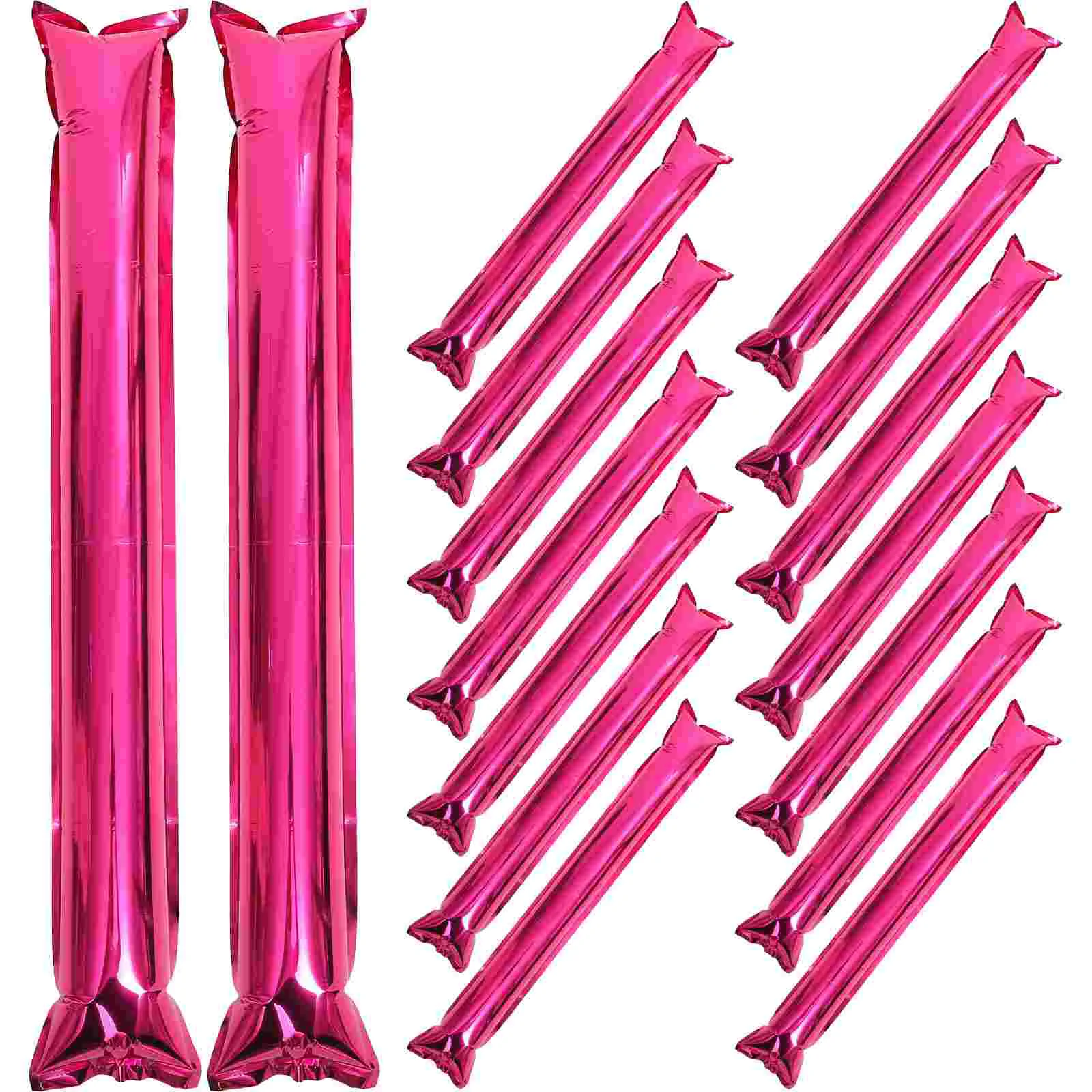 

24 Pcs Cheering Sticks Noise Maker Sports Aluminum Film Clappers Noisemakers Party Boom Wand Supplies Child