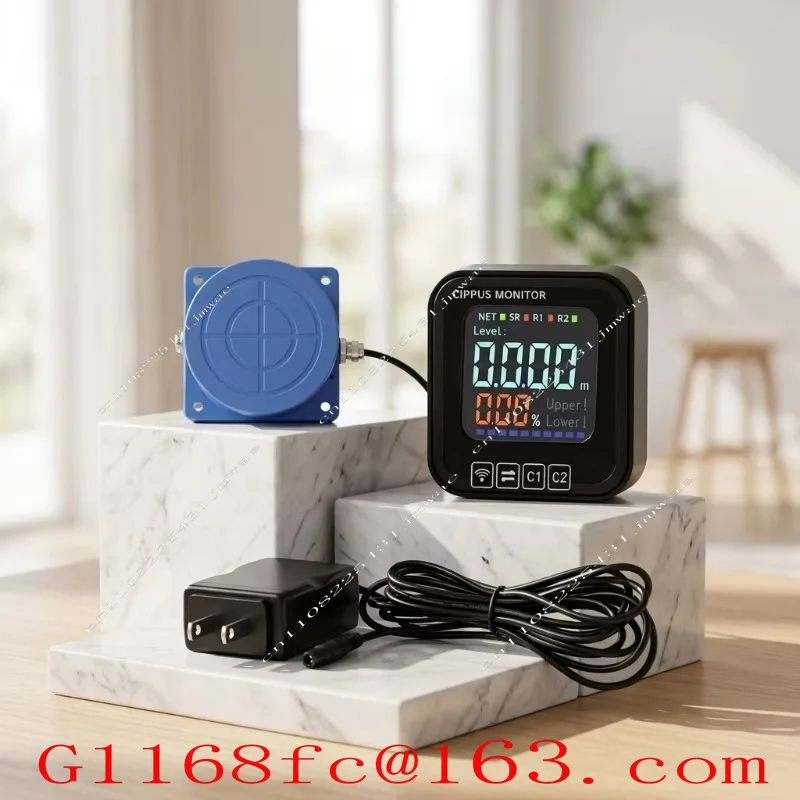 WiFi Ultrasonic Liquid Level Sensor Tuya Smart Life Application, Used for Water Tank Sensor Parts