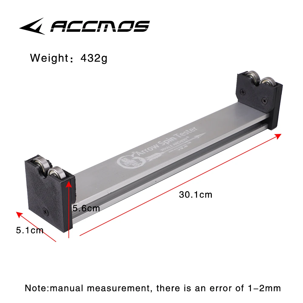 Archery Deflection Tester Arrow Spine Tester Straightness Balance Detector Inspector Bracket Tool Shooting Arrow Accessor