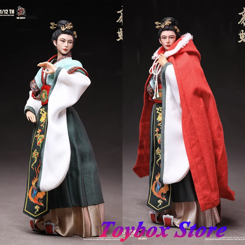 

303TOYS 1/12 Коллекционная фигурка «Древняя красавица Диау Чарн» из серии «Три царства», 6 дюймов, модель солдата SG011