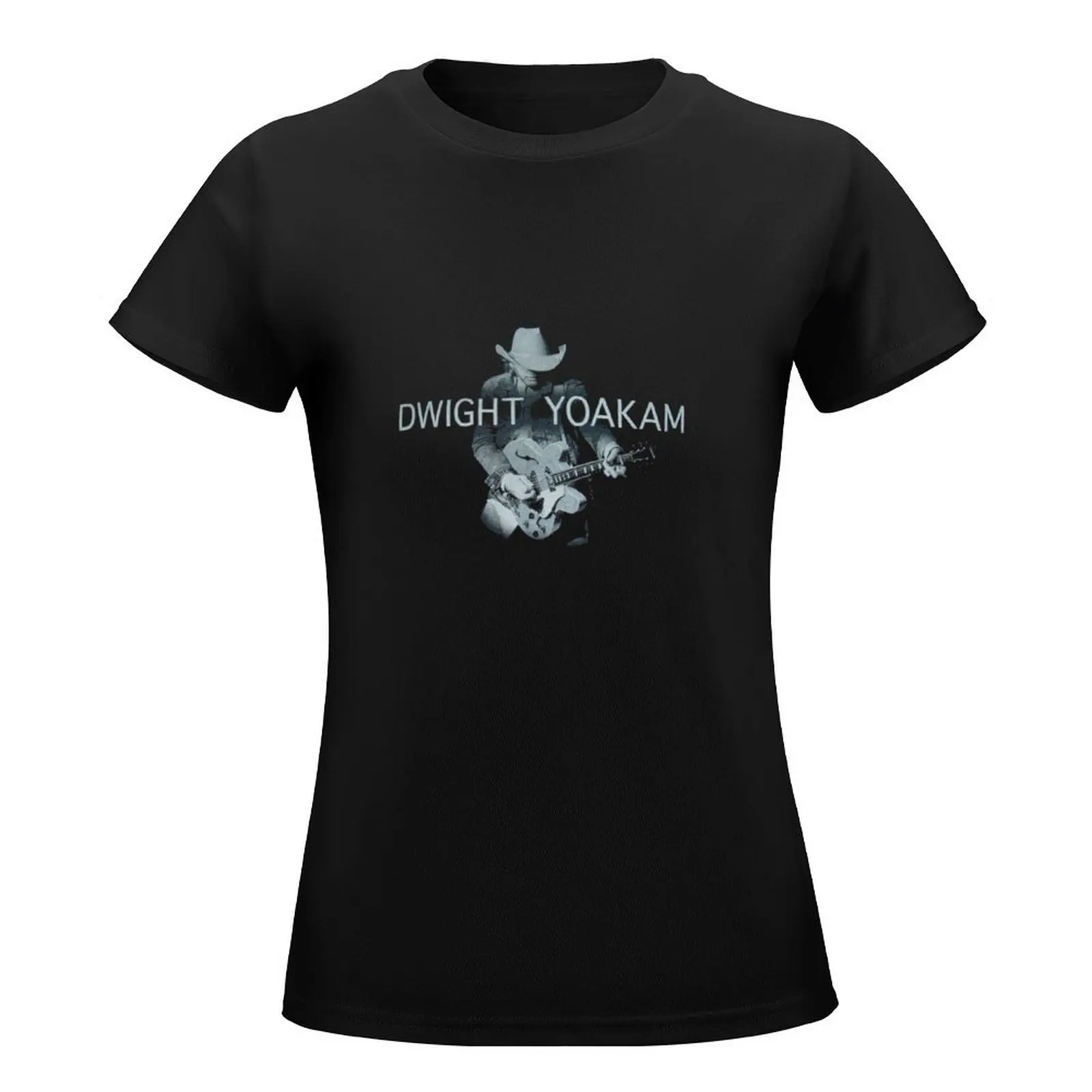 Dwight Yoakam t shirt T-Shirt summer top kawaii clothes black t-shirts for Women