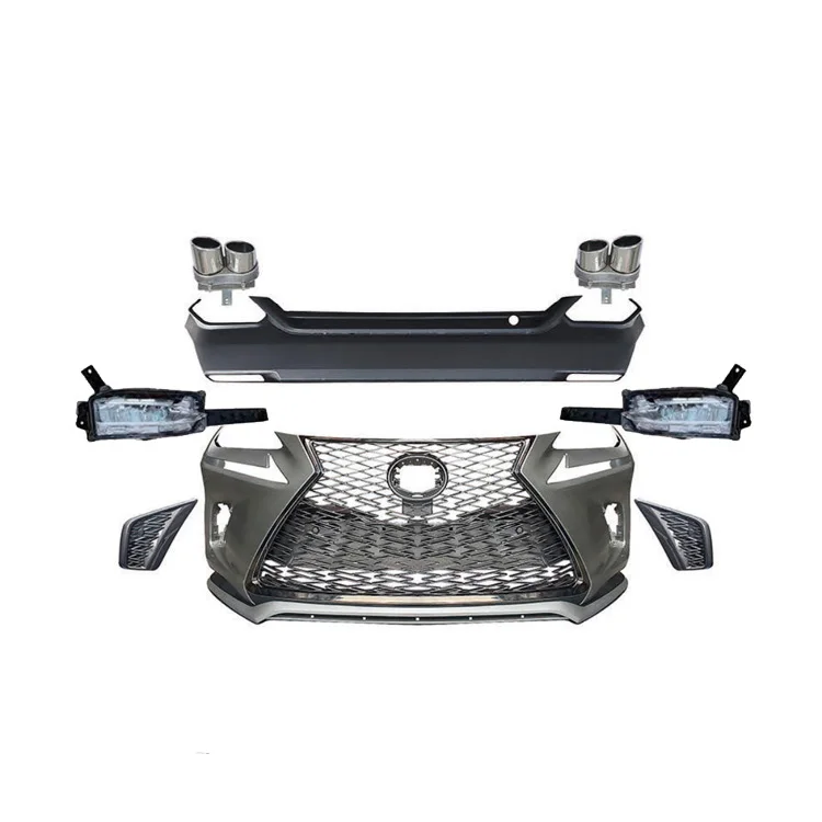 

High Quality Kit NX200 NX200t 2014-2017 Upgraded F-sports Front Bumper Body Kit with F-sports Grille Body Kits for NX