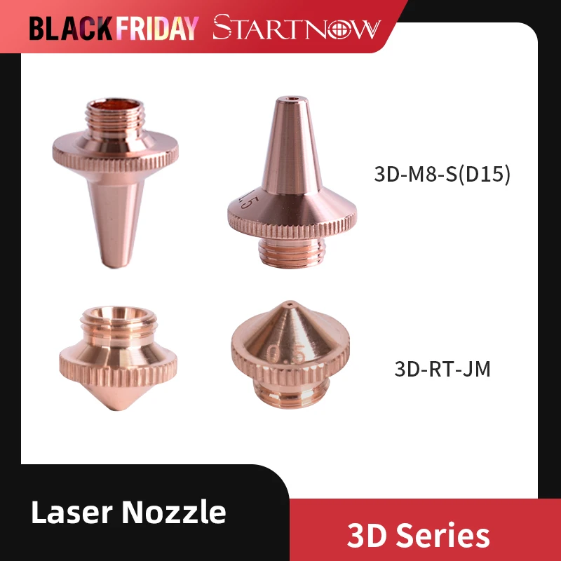 Startnow 3D Laser Machine Nozzles CNC Auto Manipulator Welding Equipment Head Holder Empower Cutting Fiber Spare Parts 1.0 1.2