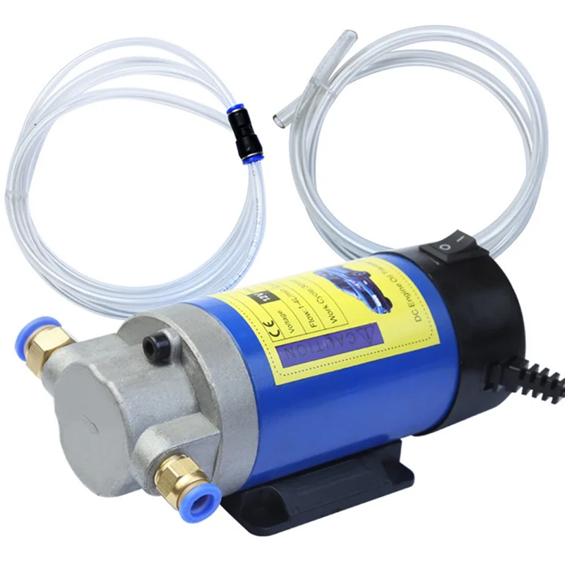 

A60E-Electric Scavenge Suction Transfer Change Pump Oil Transfer Pump 1-4L/Min Motor Oil Extractor Pump For Car