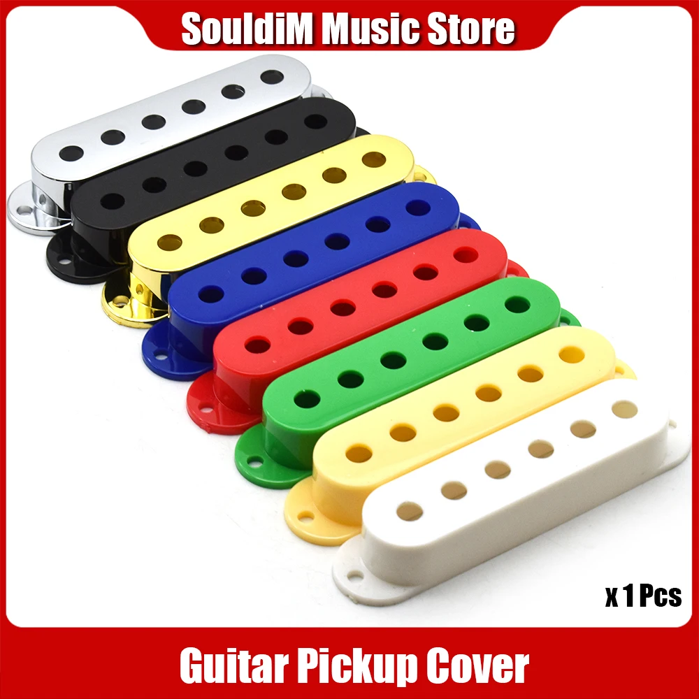 Multi Color Electric Guitar Single Coil Pickup Covers for ST/SQ Electric Guitar Pickup Lid/Shell/Top 48/50/52mm