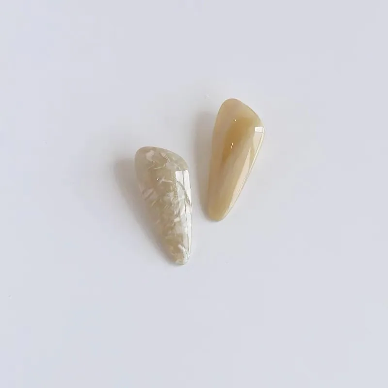 2 teile/satz Acetat Haar Clips Nette Süße Waterdrop Geometrische Barrettes Seite Pins Haarnadel Frauen Haar Zubehör – Detail 5