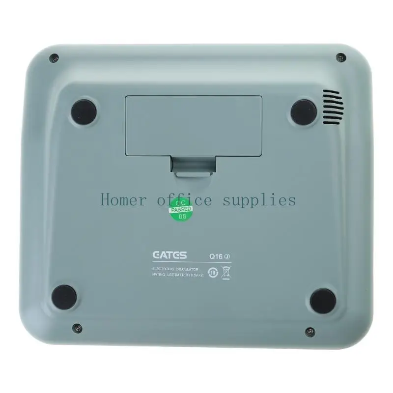 

K43B Mechanical Switches Calculator 12 Digit Large LCD Display Big Buttons Mechanical